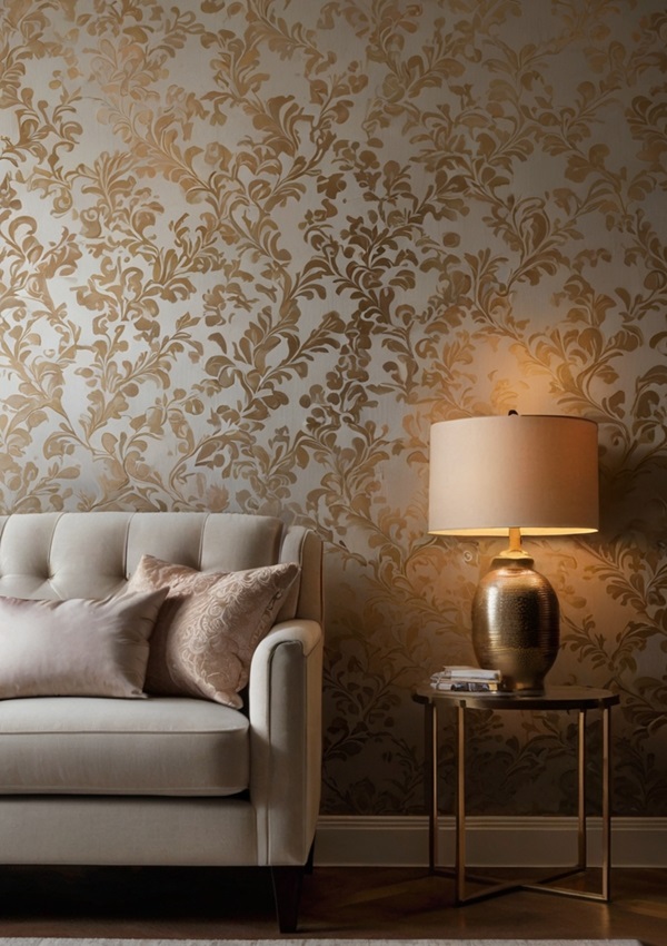 Enhance The Beauty Of Your Living Room With Wallpaper
